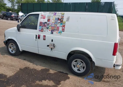 2004 Chevrolet Astro из США, поврежденный, VIN 1GCDM19X14B131072